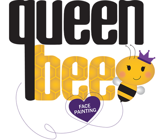 Queen Bee Face Painting